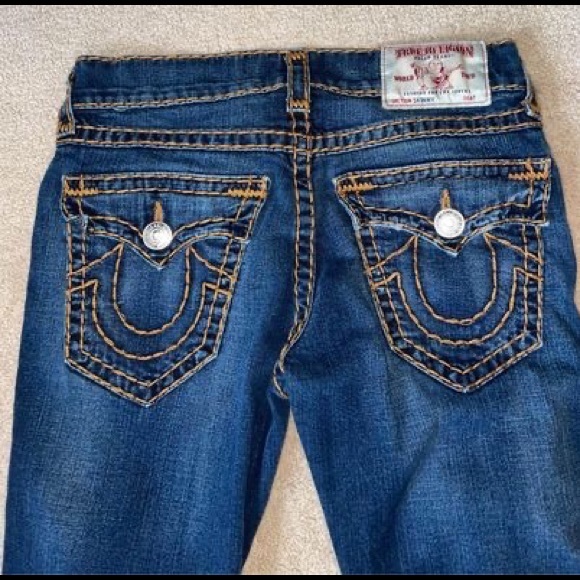 Stitched True Religion Mens Jeans - Picture 2 of 6